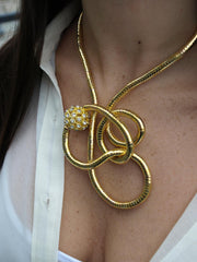 Crystal Ball Necklace