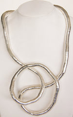 8mm 36" silver snaketwist