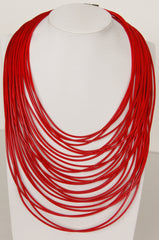 Cord Statement Necklace