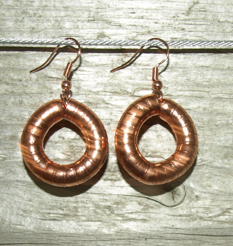 Rose Gold 6mm Hoop Earrings