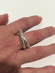 Silver Ring, 5mm thick and 7 inches long