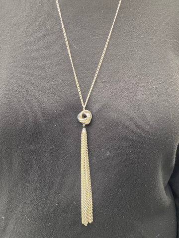 Chain Fringe Necklace