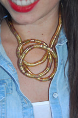 Gold and Rose Gold, 36 inches long