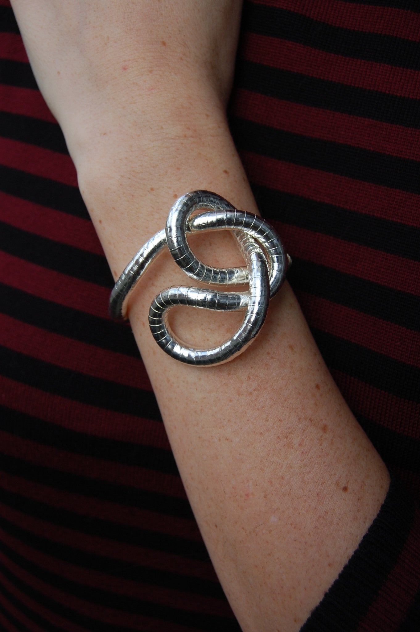 6mm & 8mm Snake Twist Bracelets     6mm 15 inches long; 8mm 18 inches long