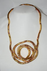 Gold and Rose Gold, 36 inches long