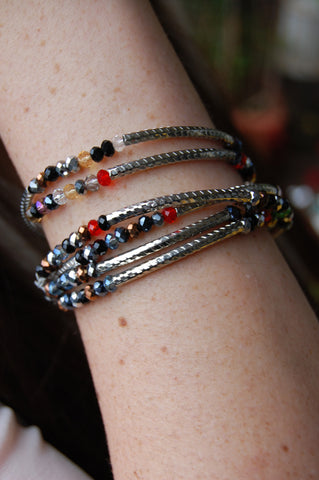 Multi-Color Wrap Bracelet