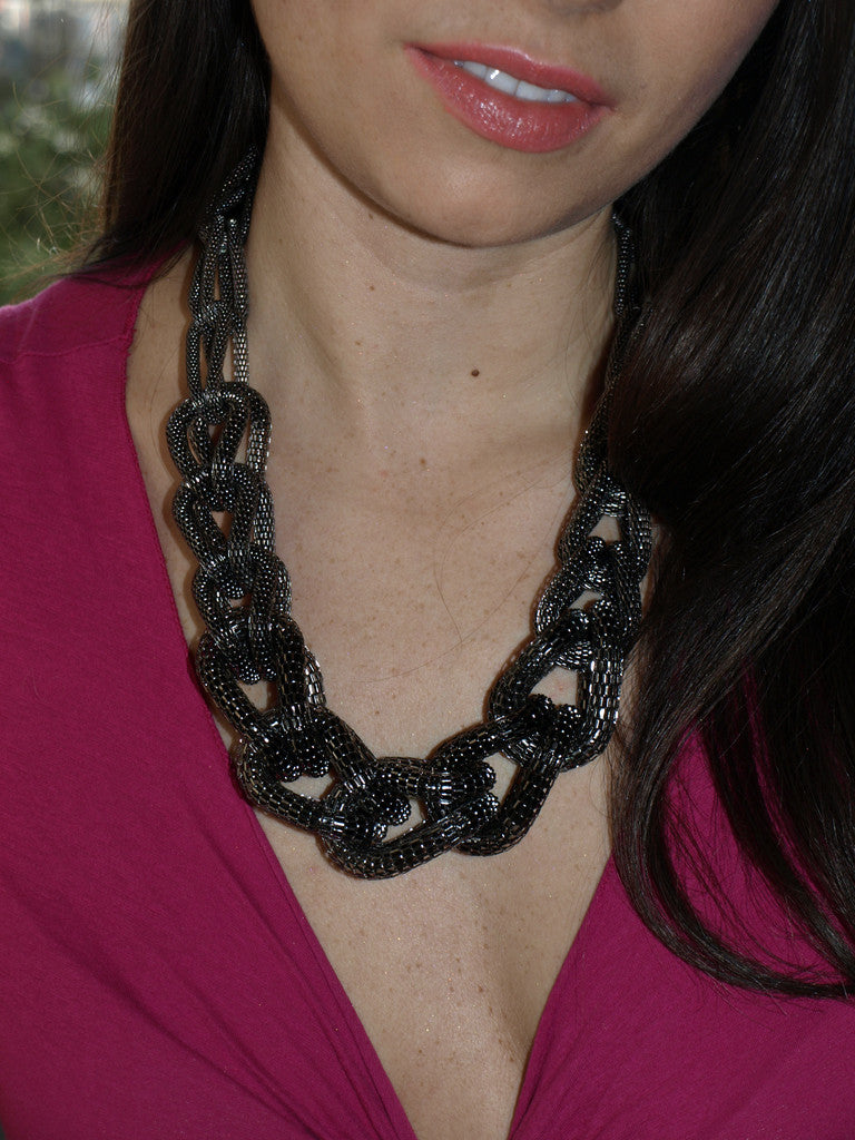 Braided Mesh Necklace