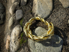 Gold Medium Bendable Necklace & Bracelet